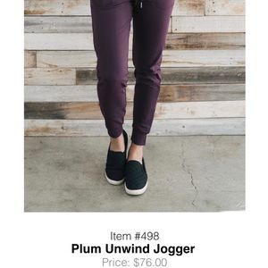 Zyia Active Plum Unwind Jogger